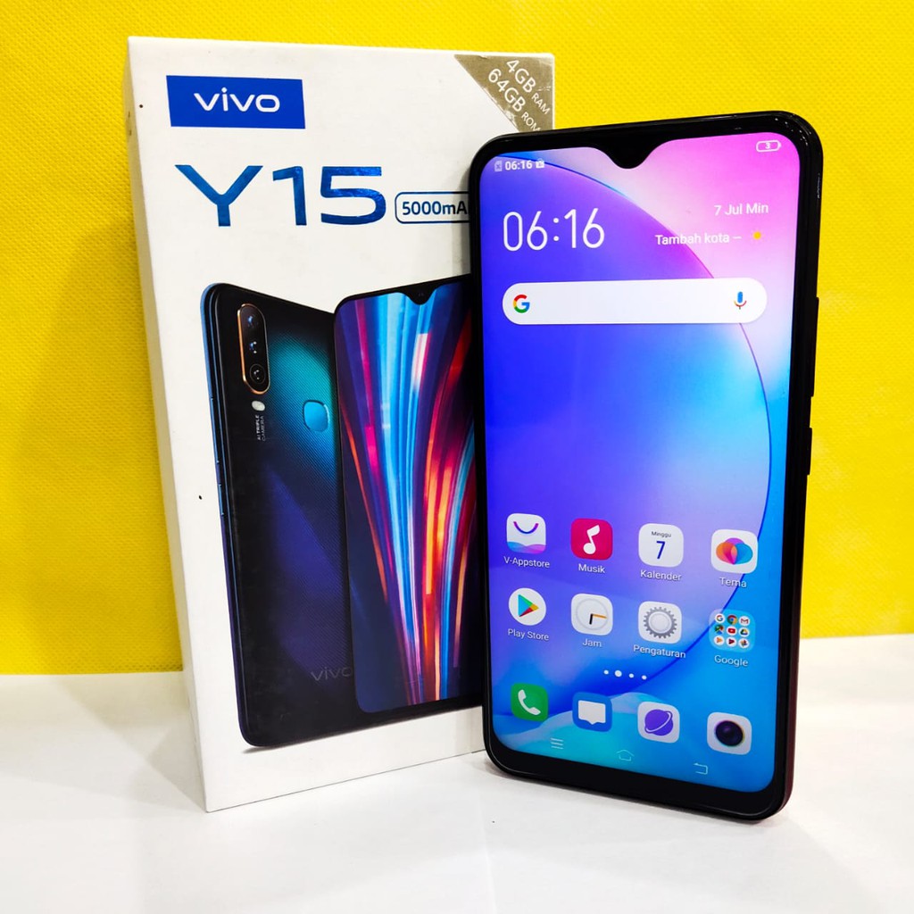 Vivo Y15 Ram 4/64 | Ram 3/64Gb ( SECOND )