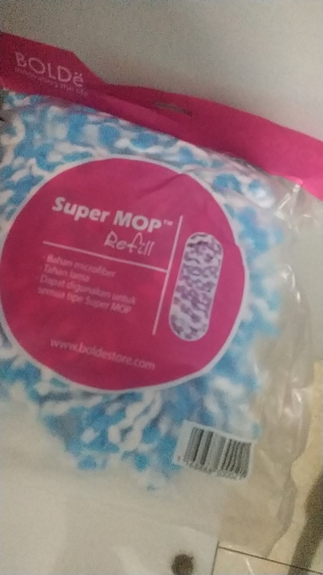 Na Bolde Refill Super Mop / Kain Super Mop Microfiber