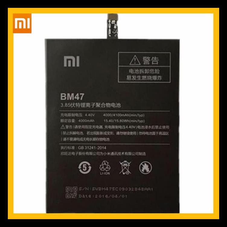Baterai Xiaomi Redmi 3 BM47 SPECIAL