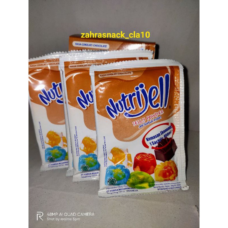 Nutrijel Coklat 20gr