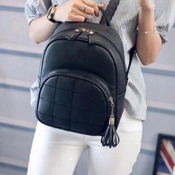 (LANGSUNG ATC..) [LOKAL] DOMMO - D1259 TAS MV - Tas Ransel Backpack Fashion Wanita MORYMONY
