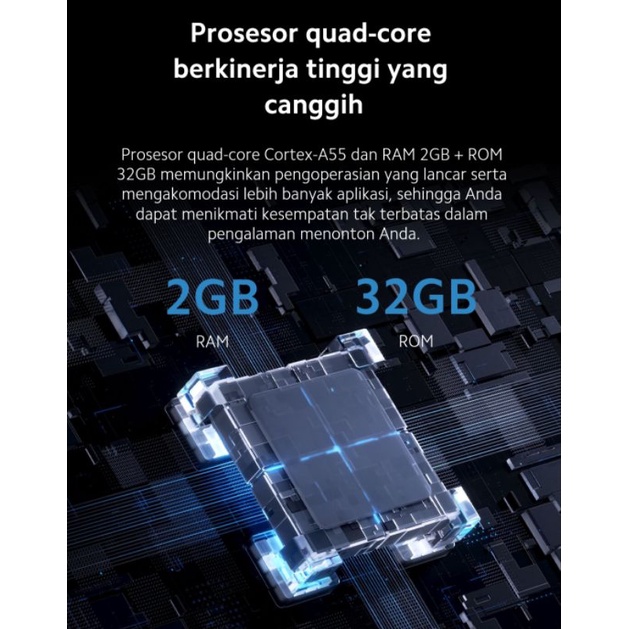 XIAOMI TV Q1E 55&quot; QLED 4K GARANSI RESMI