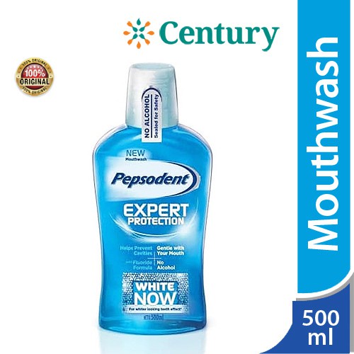 Pepsodent Mouthwash White Now / Mouthwash / Obat Kumur / Sariawan / Bau Mulut