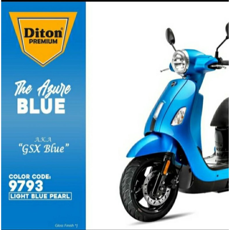 Cat Semprot DITON PREMIUM 9793 LIGHT BLUE PEARL / DITON BIRU / PILOK / pylox 400ml