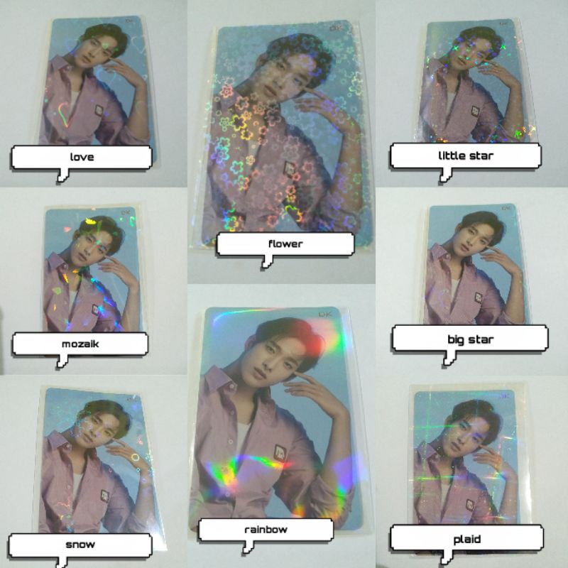 Inner Sleeve Photocard/Pc Pola/Polaroid Holo/Hologram