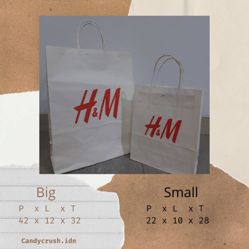 

[Preloved] Paperbag Termurah / Paperbag Murah