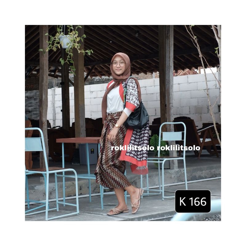 ROK LILIT BATIK FREE GESPER | JARIK LILIT BATIK MODERN | ROK BATIK MODERN | BATIK WISUDA TUNANGAN