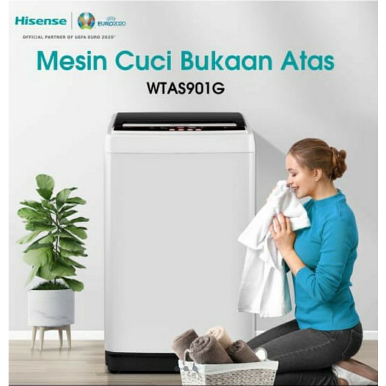 Mesin Cuci Hisense WTAS 1101 10,5kg 1tabung
