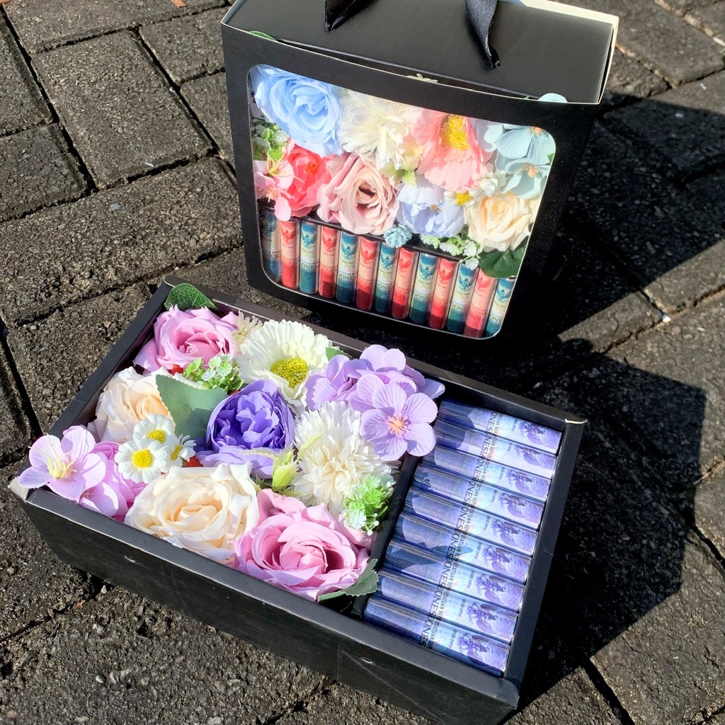 Flower Money Gift Box | Kado Ultah Wisuda Pernikahan