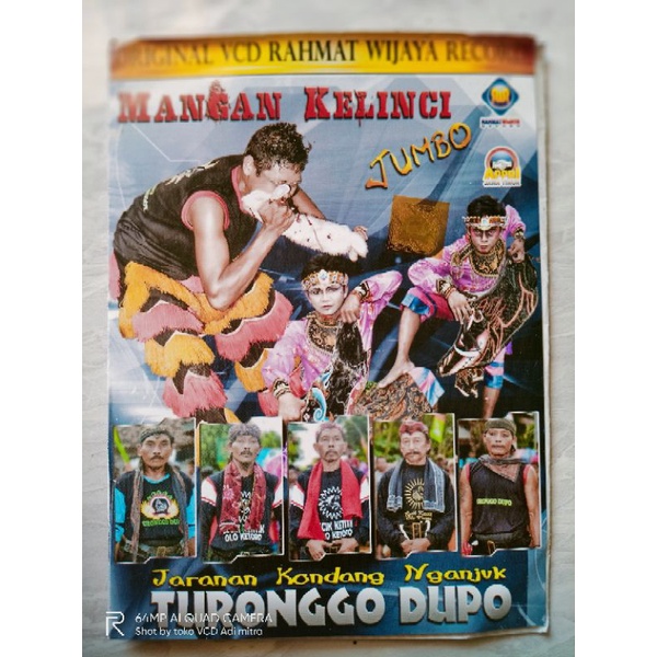 VCD original jaranan Turonggo dupo mangan kelinci jumbo