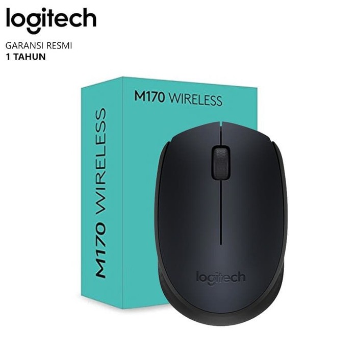 LOGITECH M170 WIRELESS MOUSE GARANSI RESMI LOGITECH TERMURAH