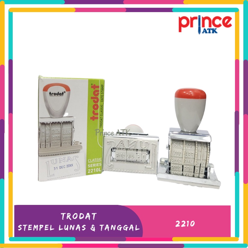 

TRODAT STEMPEL LUNAS & TANGGAL