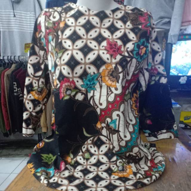 Blus xl batik premium