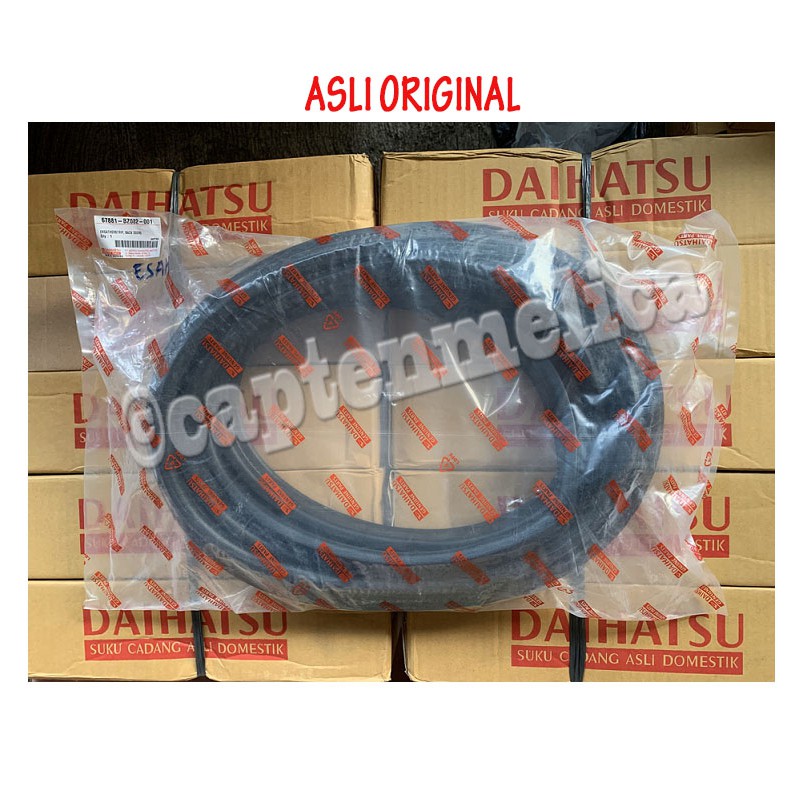 ORI Lis List Karet Peredam Bulat Balon Body Pintu BELAKANG Daihatsu LUXIO GRANMAX GRANDMAX GRAND GRA