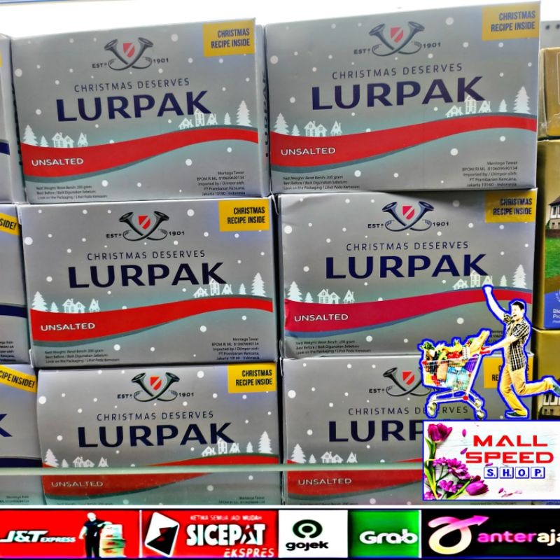 

luprak butter unsalted 200g