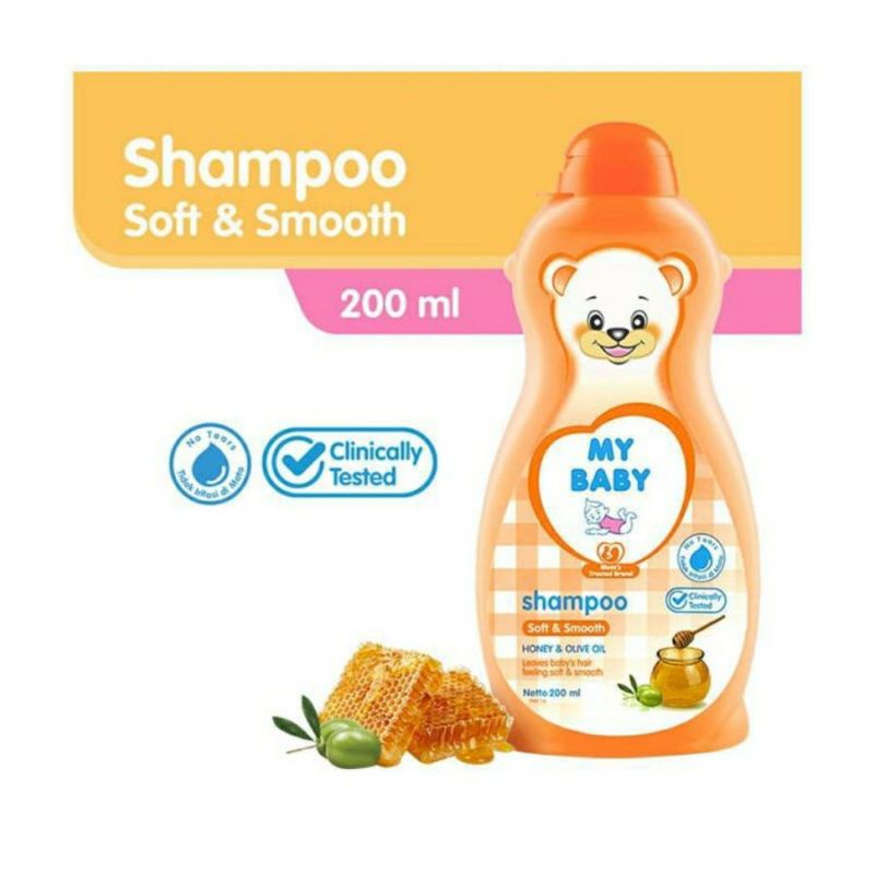 MY BABY SHAMPOO SOFT&amp;SMOOTH 200ML