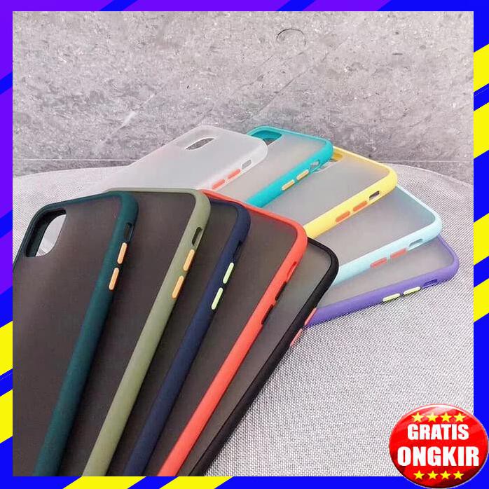 ACC HP SAMSUNG J6 PLUS CASE DOVE MATTE SLIM FUZE MACARON