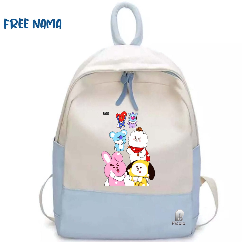 Tas Sekola Anak-anak SD Tas Backpack Bts Bt21