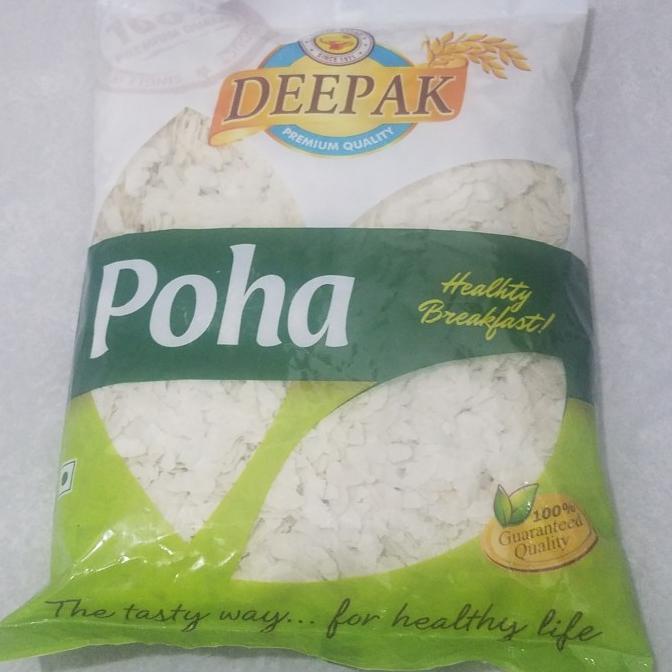 

Ready oke] POHA DEEPAK 500G Premium quality / Healthy Breakfast / Sarapan Sehat