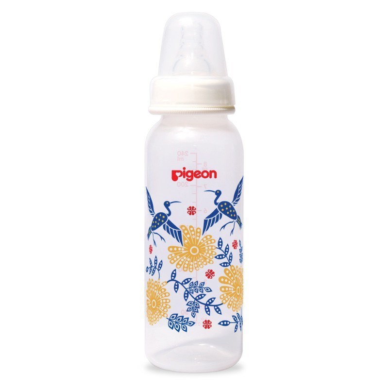 Pigeon Botol Susu Bayi PIGEON PP RP 240Ml - Batik Bangau