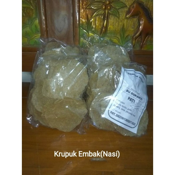 

Kerupuk Embak(nasi),kerupuk mentah 250gr