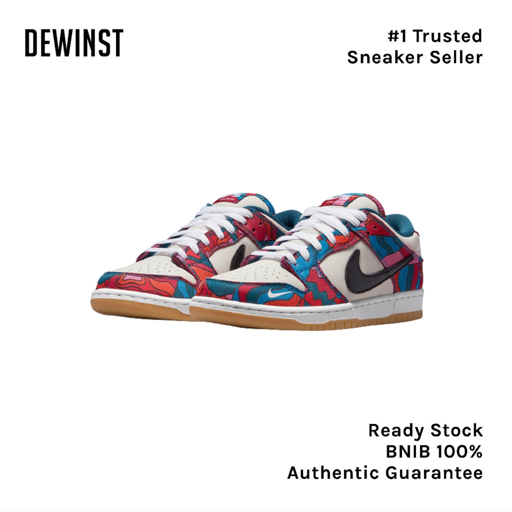 SB Dunk Low Parra Abstrack Art
