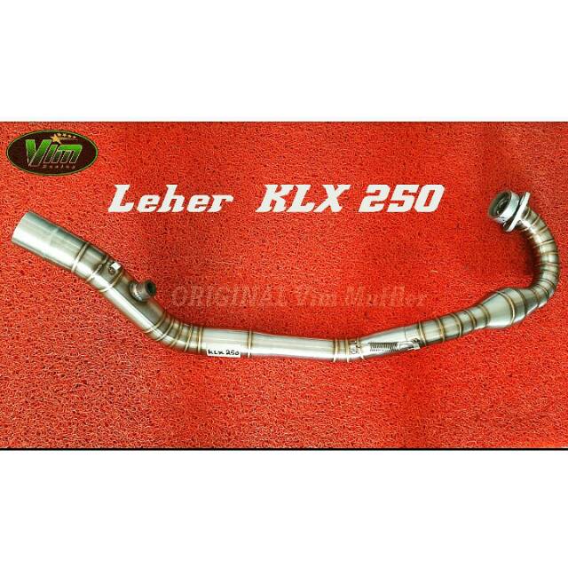Leher knalpot KLX. Header knalpot KLX. Pipa knalpot KlX. Leher knalpot KLX 250. Leher KLX fullcacing