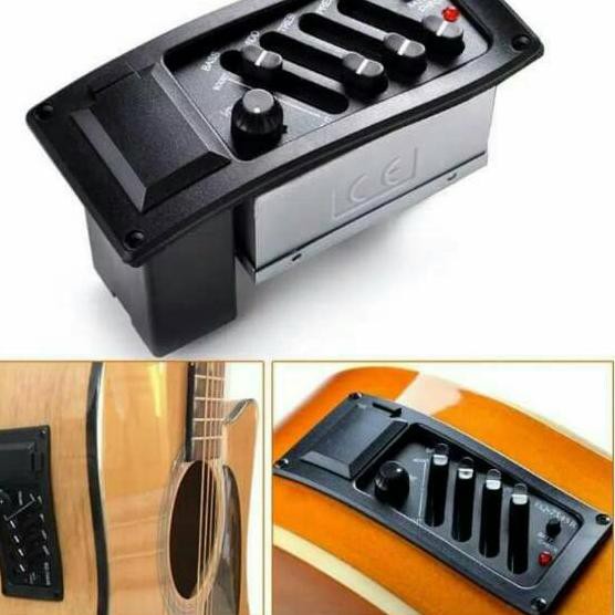 9.9 PROMO equaliser 7545r /spul gitar /elektrik gitar akustik komplit satu set - Paling Bagus