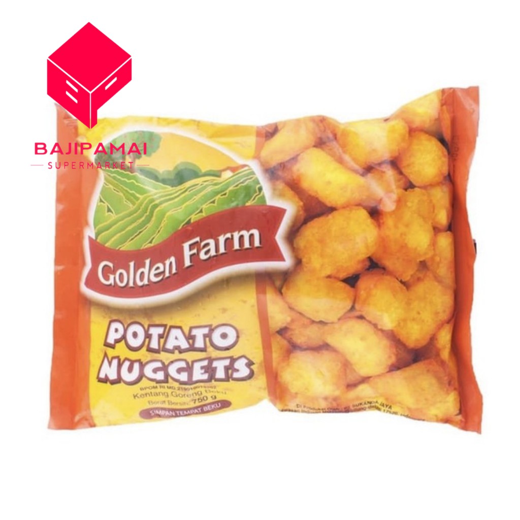 

GOLDEN FARM POTATO NUGGETS 750GR (PENGIRIMAN GOJEK OR GRAB)