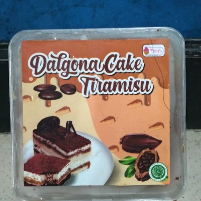 

Dessert Dalgona cake tiramisu