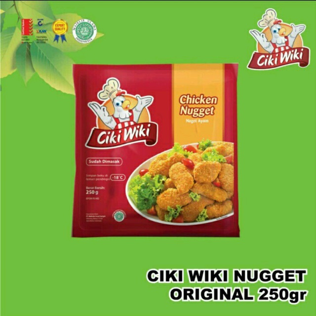 

Ciki Wiki Chicken Nugget 250gr