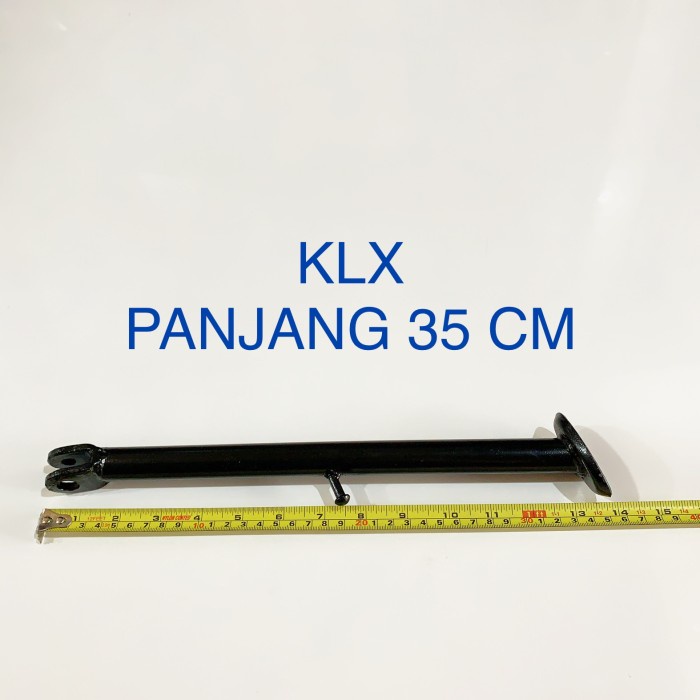 STANDAR SAMPING KLX 150/D TRACKER PANJANG 40 CM - HITAM 35 CM