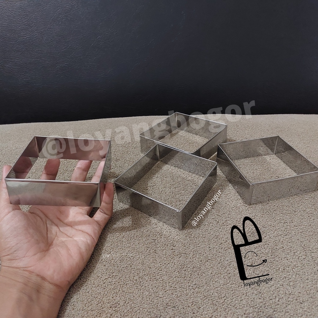 Ring Cutter / Ring Kotak / Ring Persegi / Ring Roti / Cetakan Roti