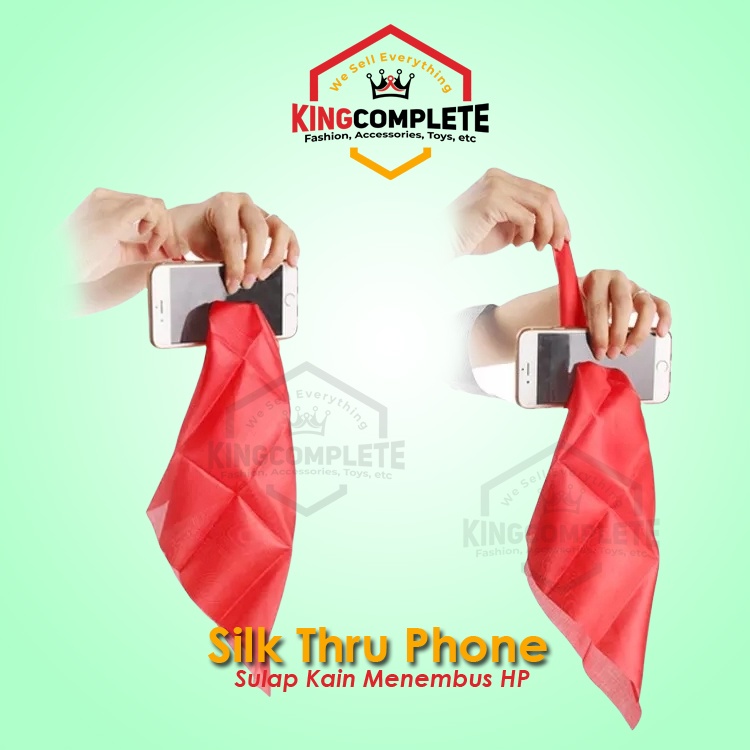 RK Alat Sulap Kain tembus Handphone Silk Thru Phone