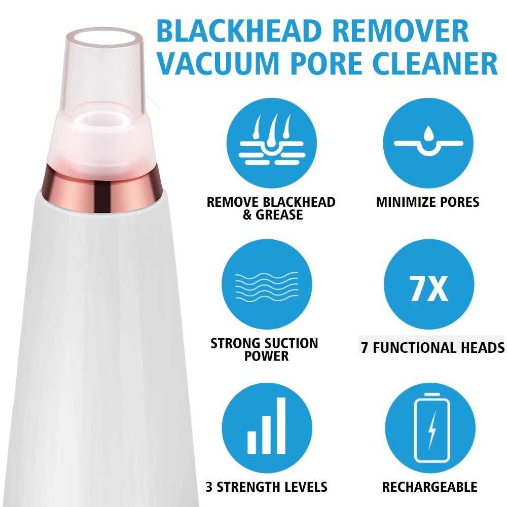 Best Seller ! Hailicare Vacuum Suction Skin Face Care Blackhead Pore Cleaner - 3106