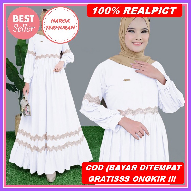 Gamis Syari Murah By Ray'Sah Muslim Fashion Gamis Wanita Remaja Terbaru 2022 Gamis Wanita Dewasa Kek