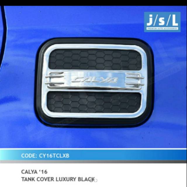 Tank cover mobil calya/ sigra luxury hitam jsl