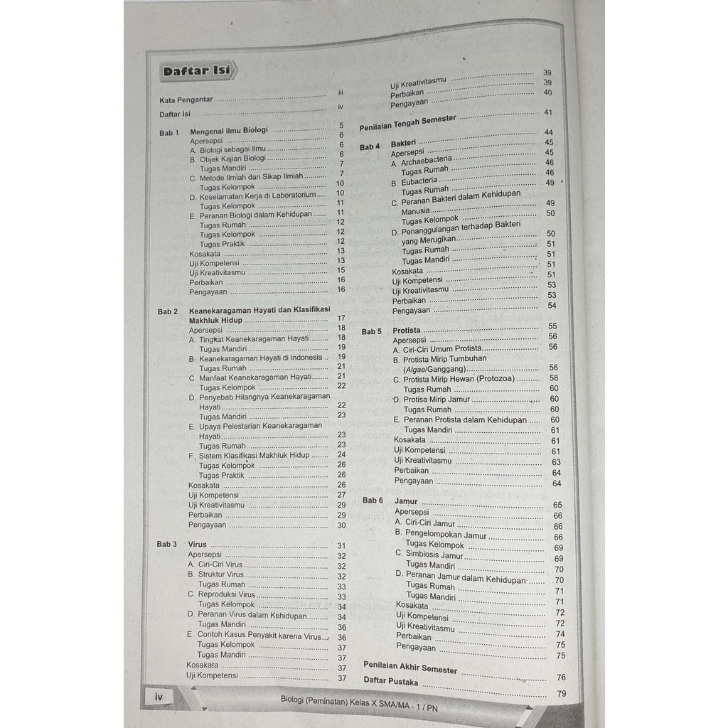 LKS BIOLOGI SMA/ MA KELAS 10 11 SEMESTER 1 2022/2023 | Zamrud-3