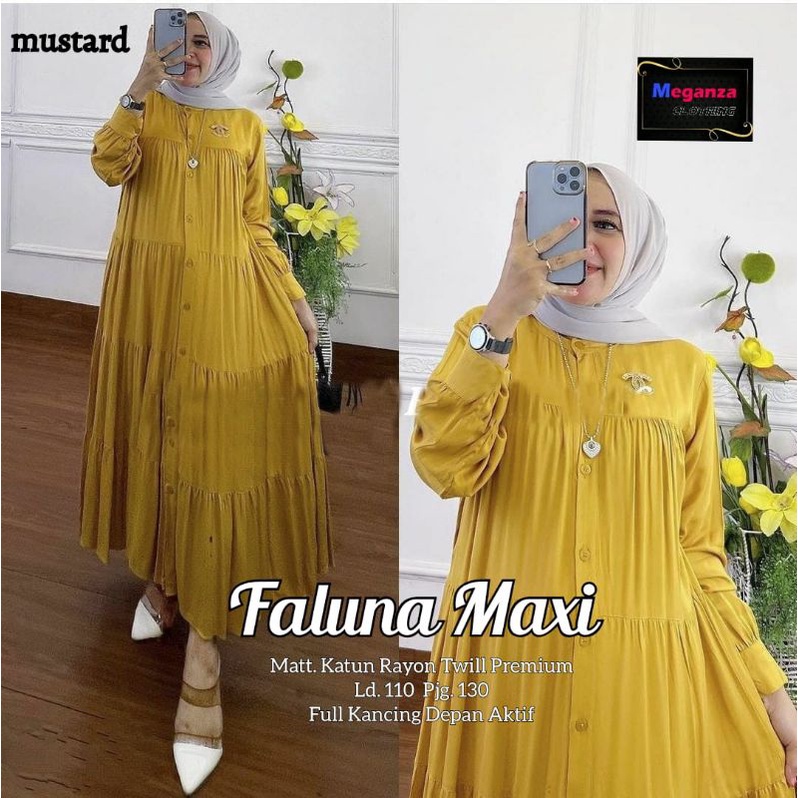 FALUNA MAXY GAMIS WANITA TERBARU