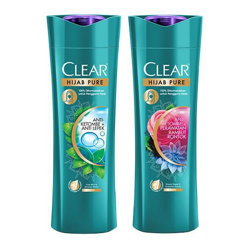 CLEAR Hijab Pure Shampoo Anti Ketombe 160 ml [ORIGINAL]