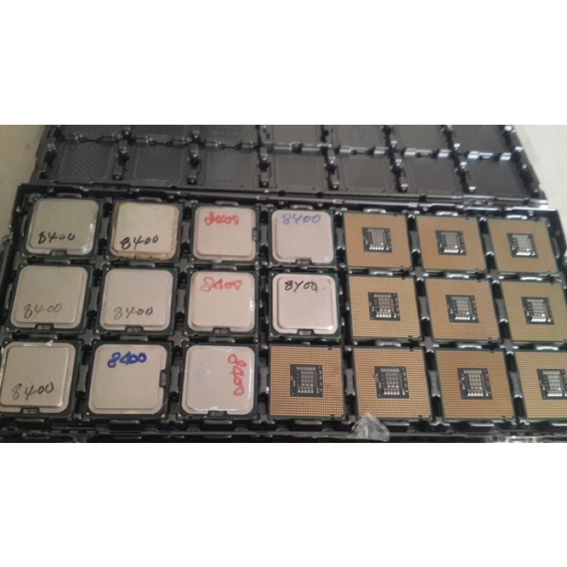 Procesor / Cpu socket 775 C2d e8400 (3.0 Mhz) Tanpa Fan/hsf/headsink