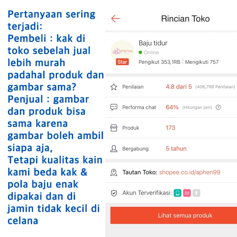 atasan kemeja guilen wanita