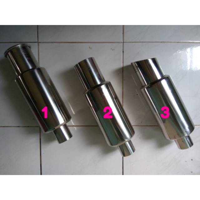 Tanabe pendek knalpot mobil steinless steel racing brong empuk