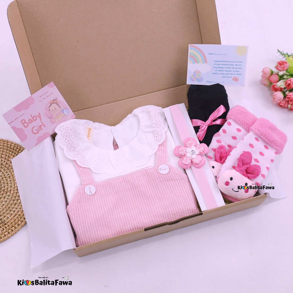 [CUTE] Hampers Baby Girl 0-30 Month / Kado Lahiran Bayi Perempuan Hadiah New Born Gift Dress