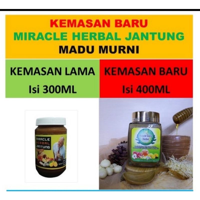 MIRACLE HERBAL JANTUNG 400ML