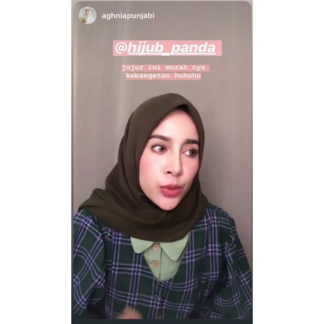 HIJAB SEGIEMPAT / BELLA SQUARE / BEST SELLER HIJUB PANDA JOMBANG