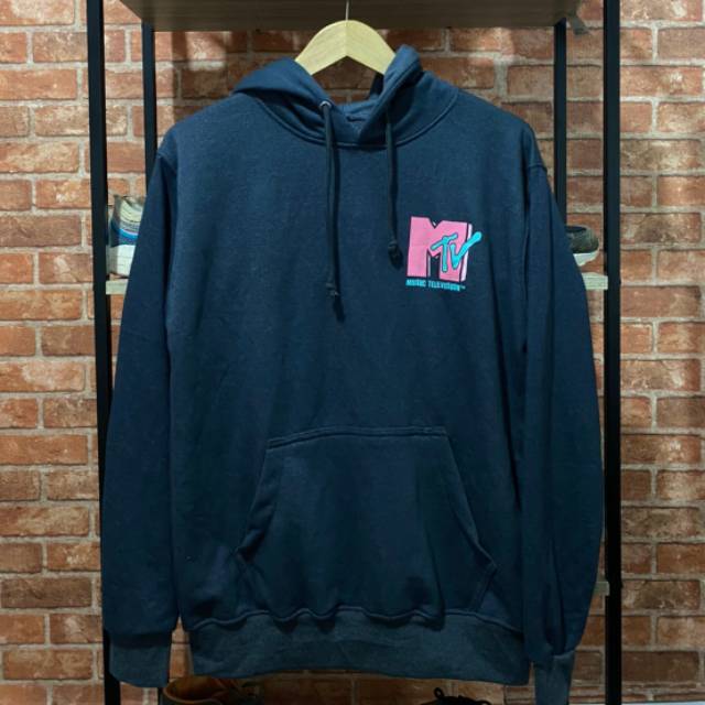 Hoodie H&M MTV original Hitam