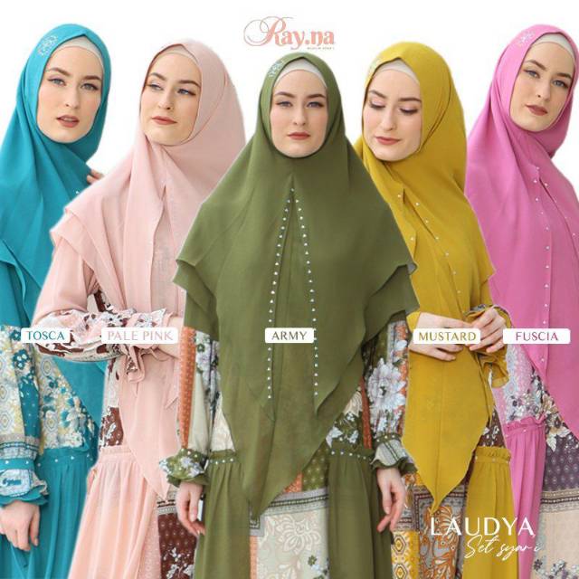 Laudia set syari by rayna