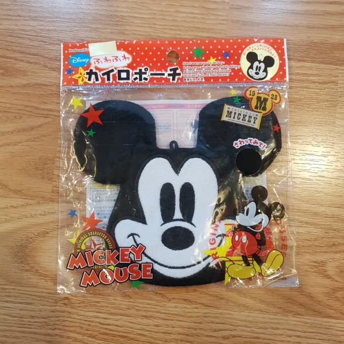 Hand Warmer Pouch Disney Mickey Mouse Bag Charm Aksesoris Tas Original Disney Japan Quality