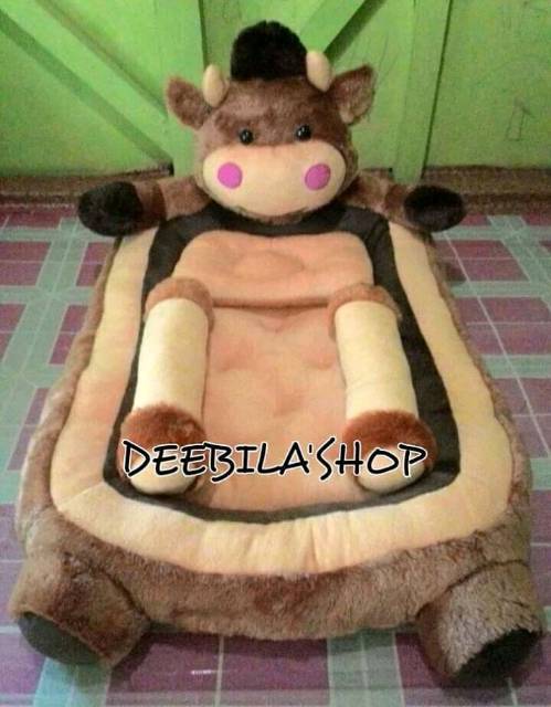 DEEBILASHOP - KASUR BAYI KARAKTER /KASUR BAYI BULU /KASUR BAYI BONEKA-8